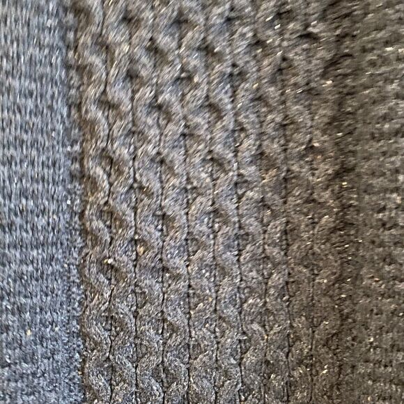 Mutual Weave Sweater Mens Large Dark Gray Heather Cotton Wool Blend‎ - Picture 3 of 10